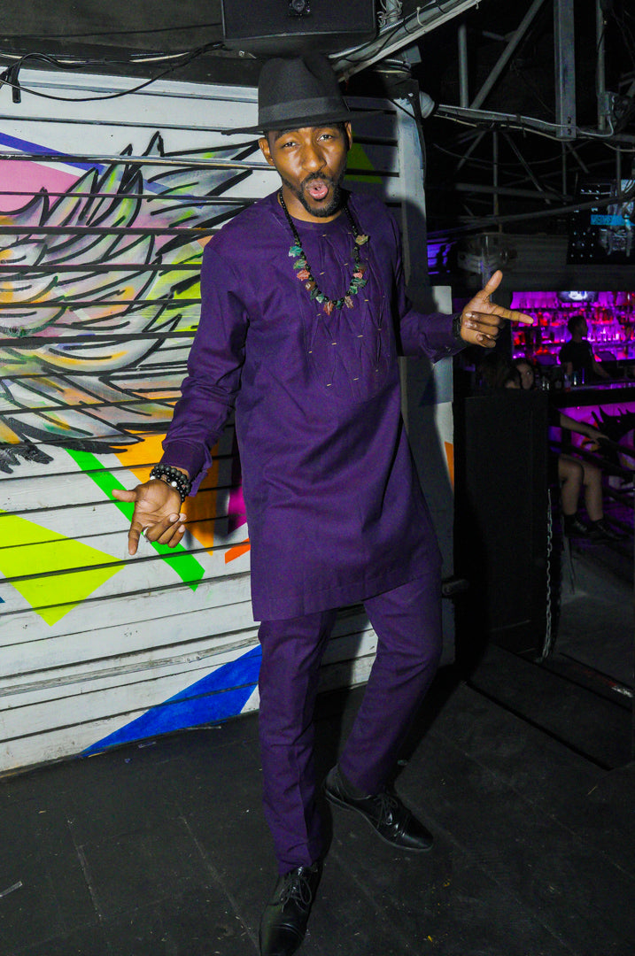 Eyo Eyo Suit Plum Cactus