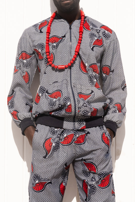 Annang Tracksuit Red Leaf