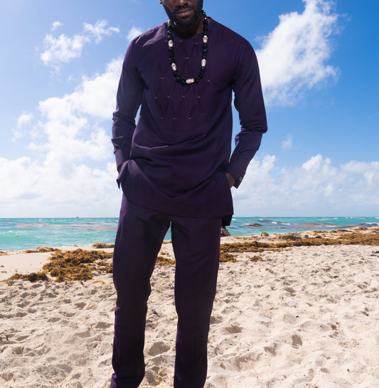 Eyo Eyo Suit Plum Cactus